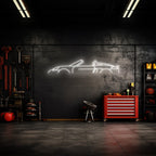 718 Spyder Neon Silhouette
