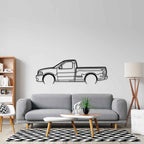 Lightning SV F150 2004 Detailed Silhouette Metal Wall Art