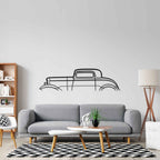 3 Window 1932 Classic Silhouette Metal Wall Art