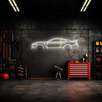 Mustang GT350 Neon Silhouette