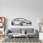 Z 2023 Angle Silhouette Metal Wall Art