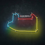 Las Vegas Strip Circuit Neon Race Track