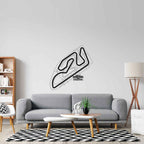 Circuit Ricardo Tormo Metal Wall Art