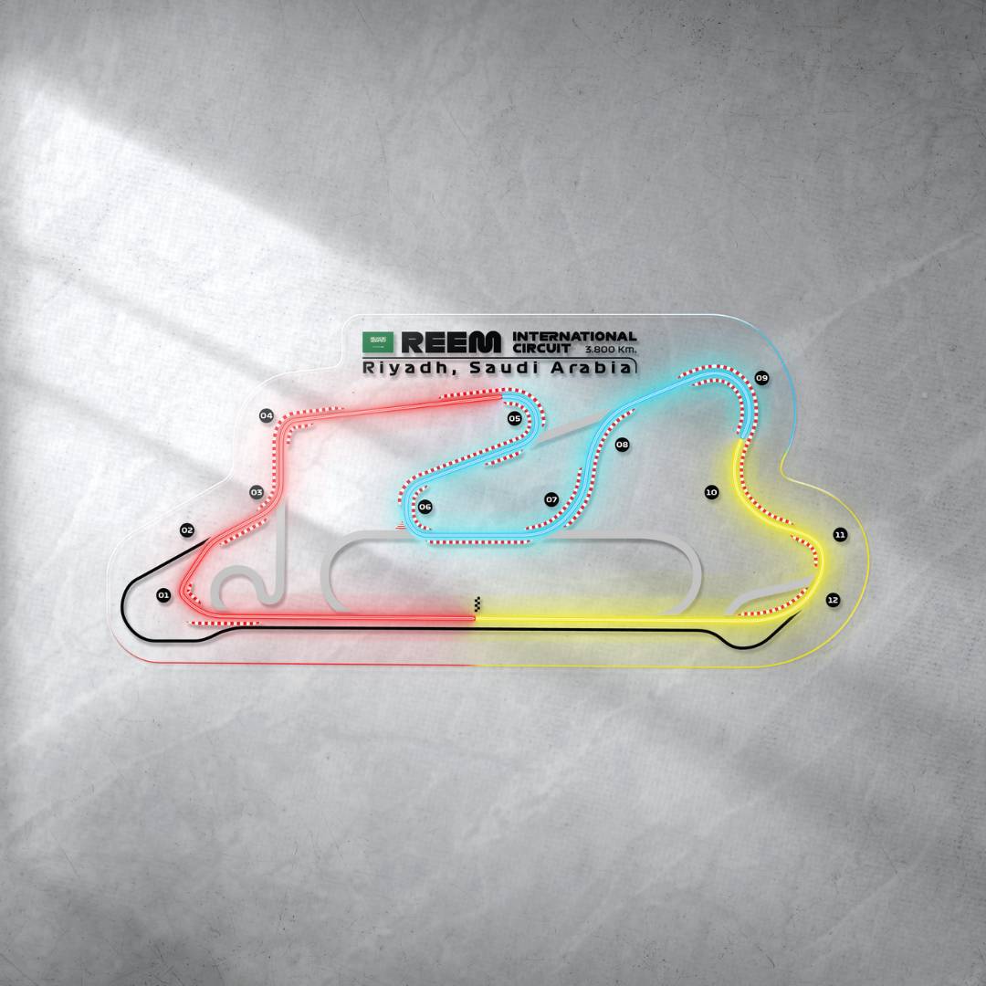 Reem International Circuit Neon Race Track