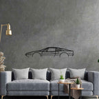 308 GTSI 1980 Classic Silhouette Metal Wall Art
