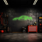 911 Model 997 Turbo Neon Silhouette