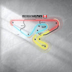 Stratotech Park Raceway Neon Race Track