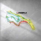 Sonoma Raceway Neon Race Track