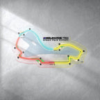 Albert Park Circuit Neon Race Track