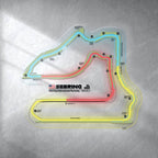 Sebring International Raceway Neon Race Track