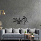 VFR800 2007 Silhouette Metal Wall Art