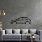 SQ5 2018 Detailed Silhouette Metal Wall Art