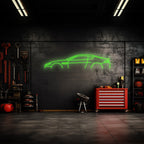 Vantage V8 2007 Neon Silhouette