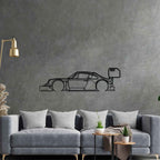 911 Pikes Peak Silhouette Metal Wall Art