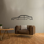 Ghibli 2 1993 Classic Silhouette Metal Wall Art