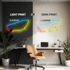 Circuit de la Sarthe Neon Race Track