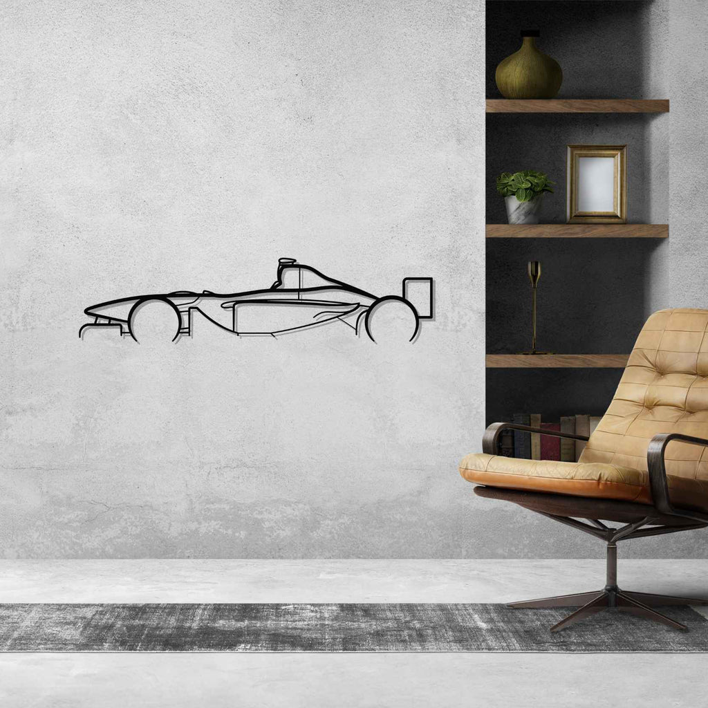 B02/50 2002 Classic Silhouette Metal Wall Art