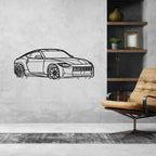 Z 2023 Angle Silhouette Metal Wall Art