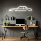 Mustang Notch Back 1993 Neon Silhouette