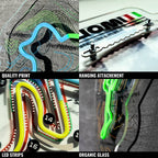 Daytona International Speedway Neon Race Track