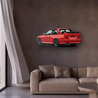 M3 E30 Back Angle Acrylic Print