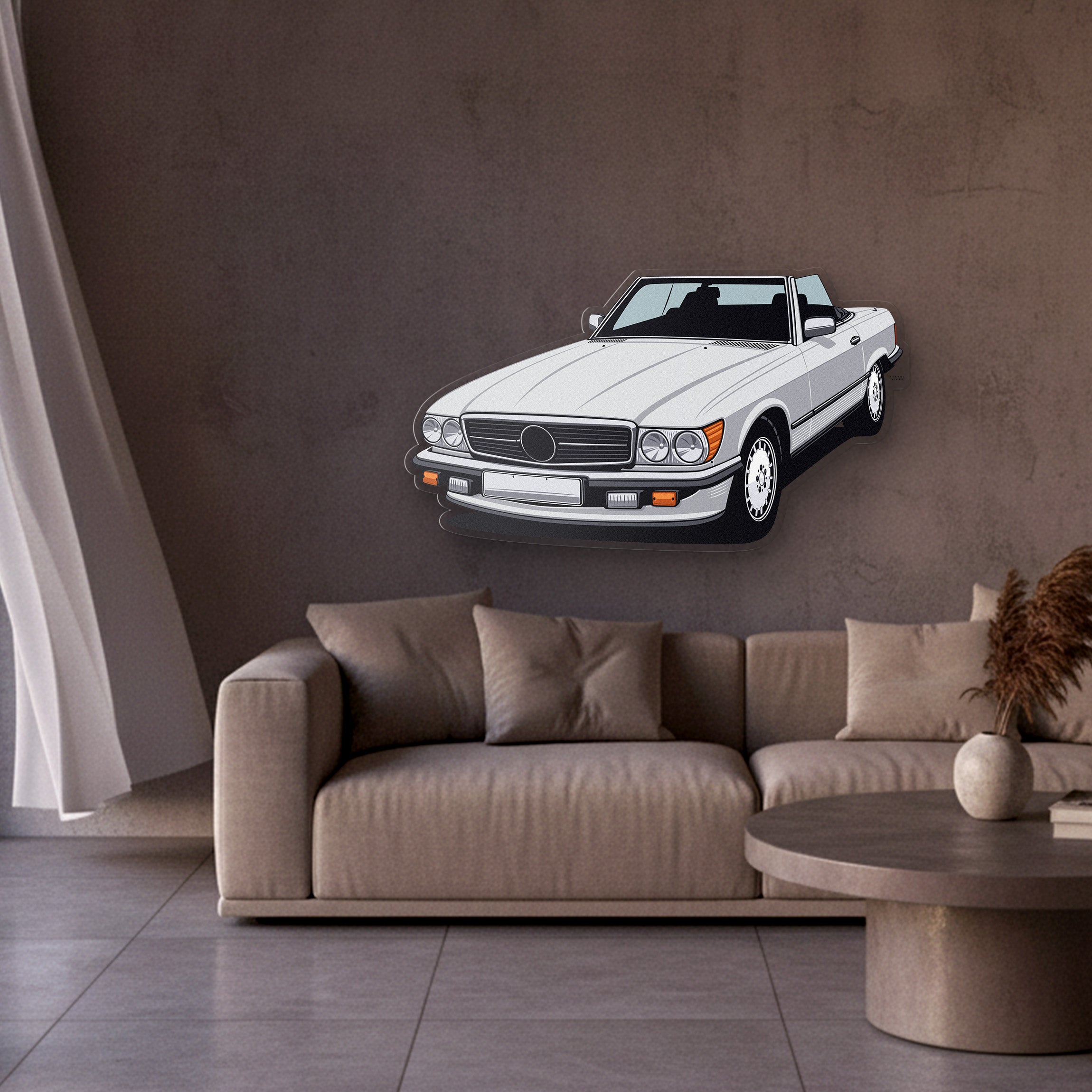 560sl Front Angle Acrylic Print