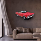 Chevelle SS Convertible 1966 Front Angle Acrylic Print