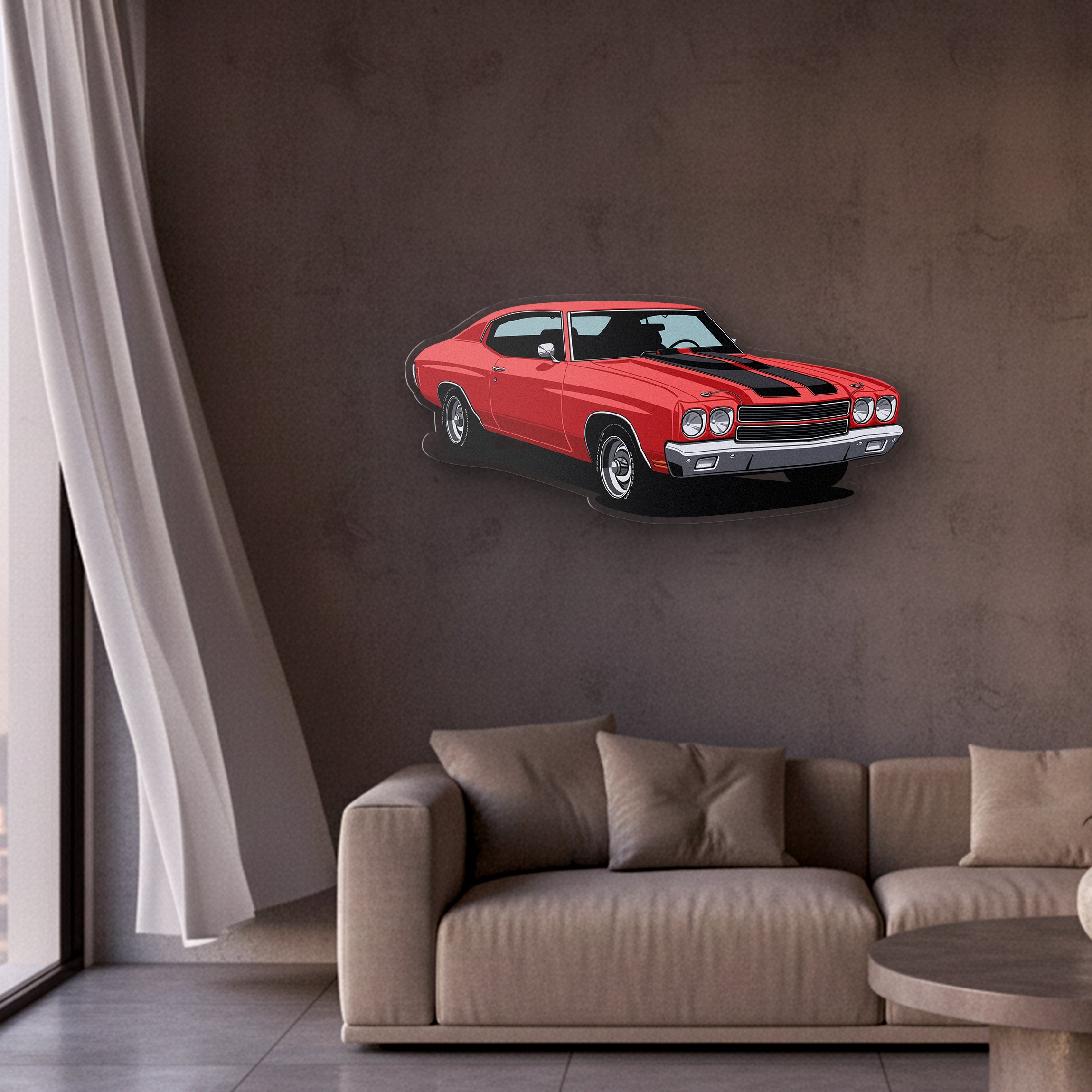 Chevelle SS 1970 Front Angle Acrylic Print