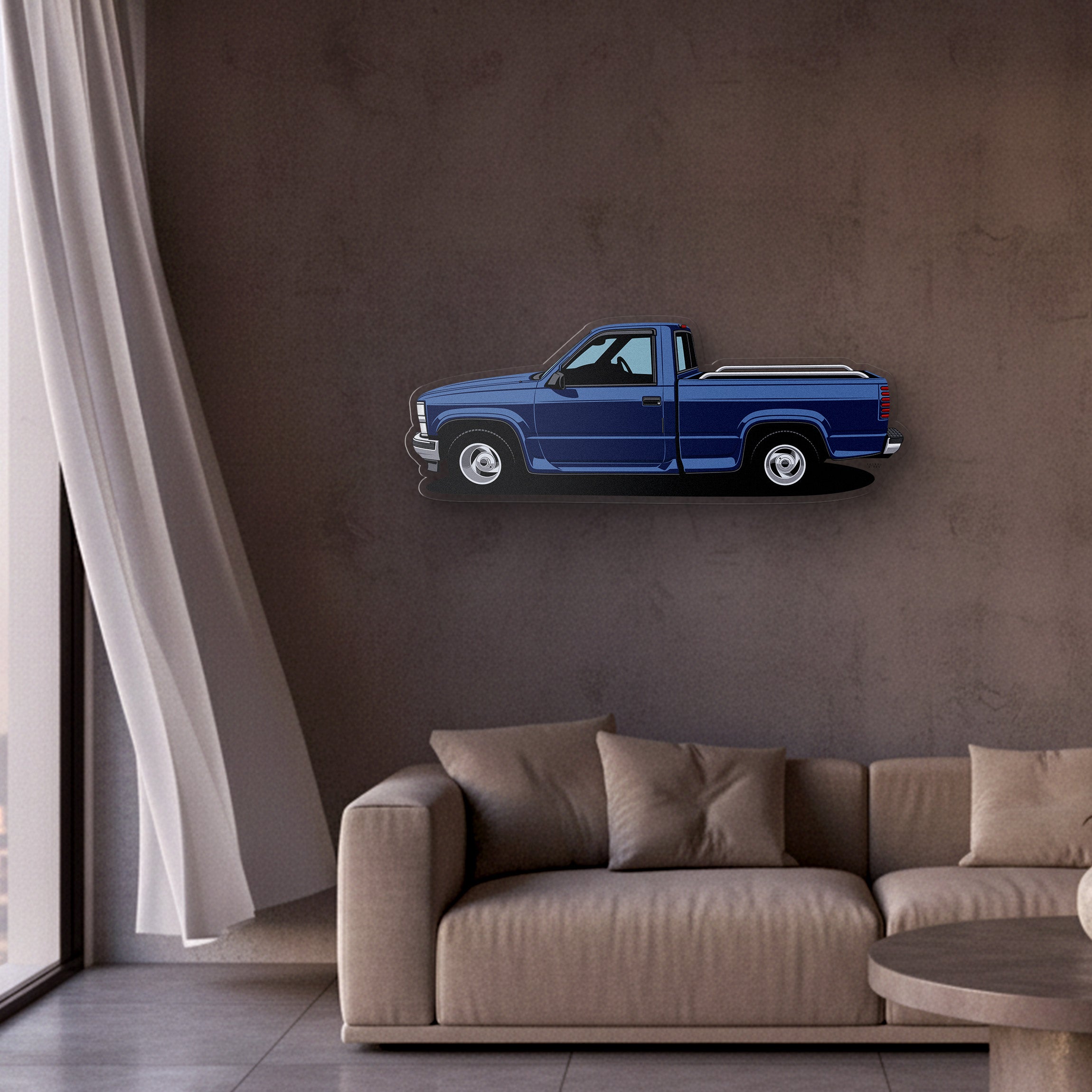 Silverado 1995 Acrylic Print
