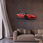296 GTB Front Angle Acrylic Print