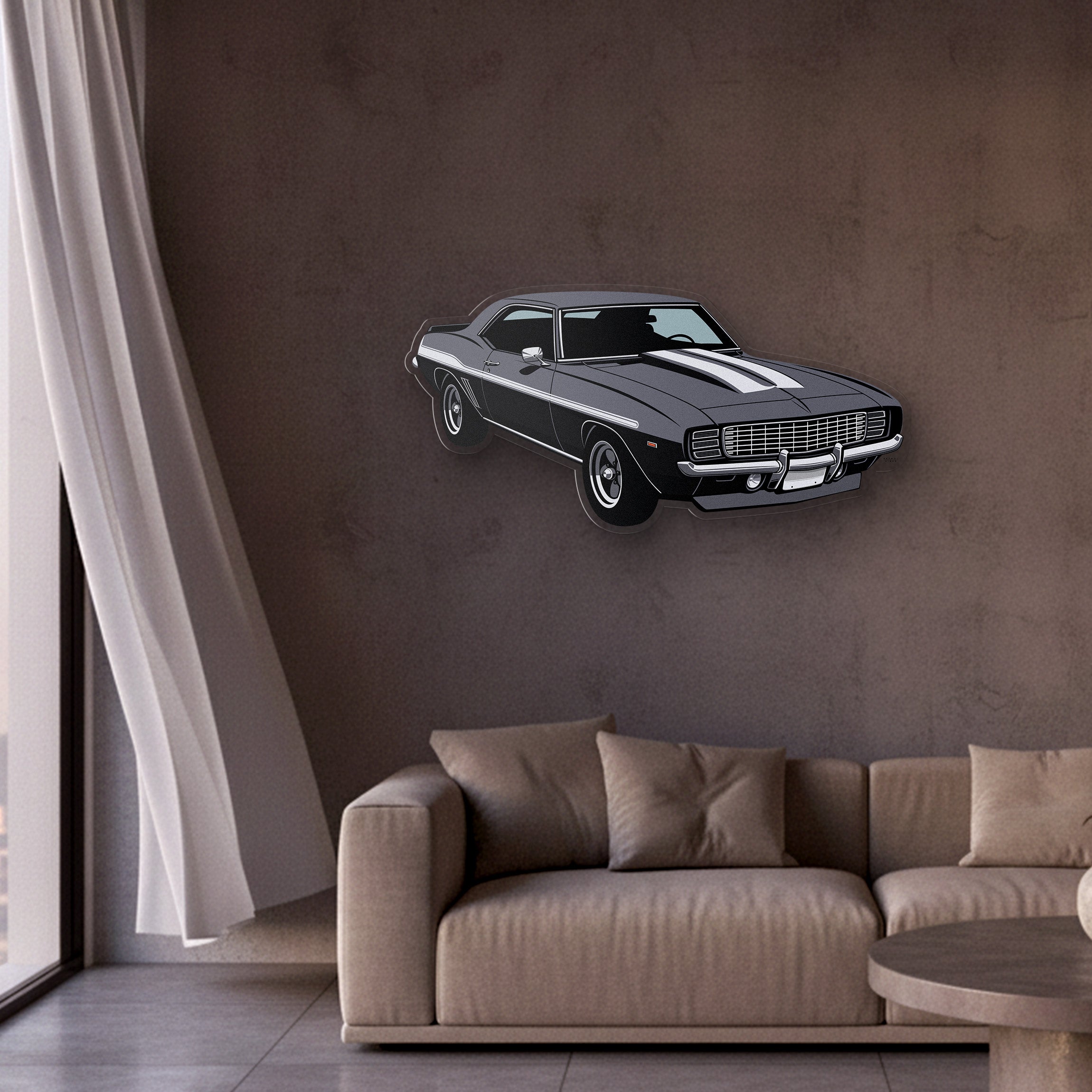 Yenko Camaro 1969 Front Angle Acrylic Print