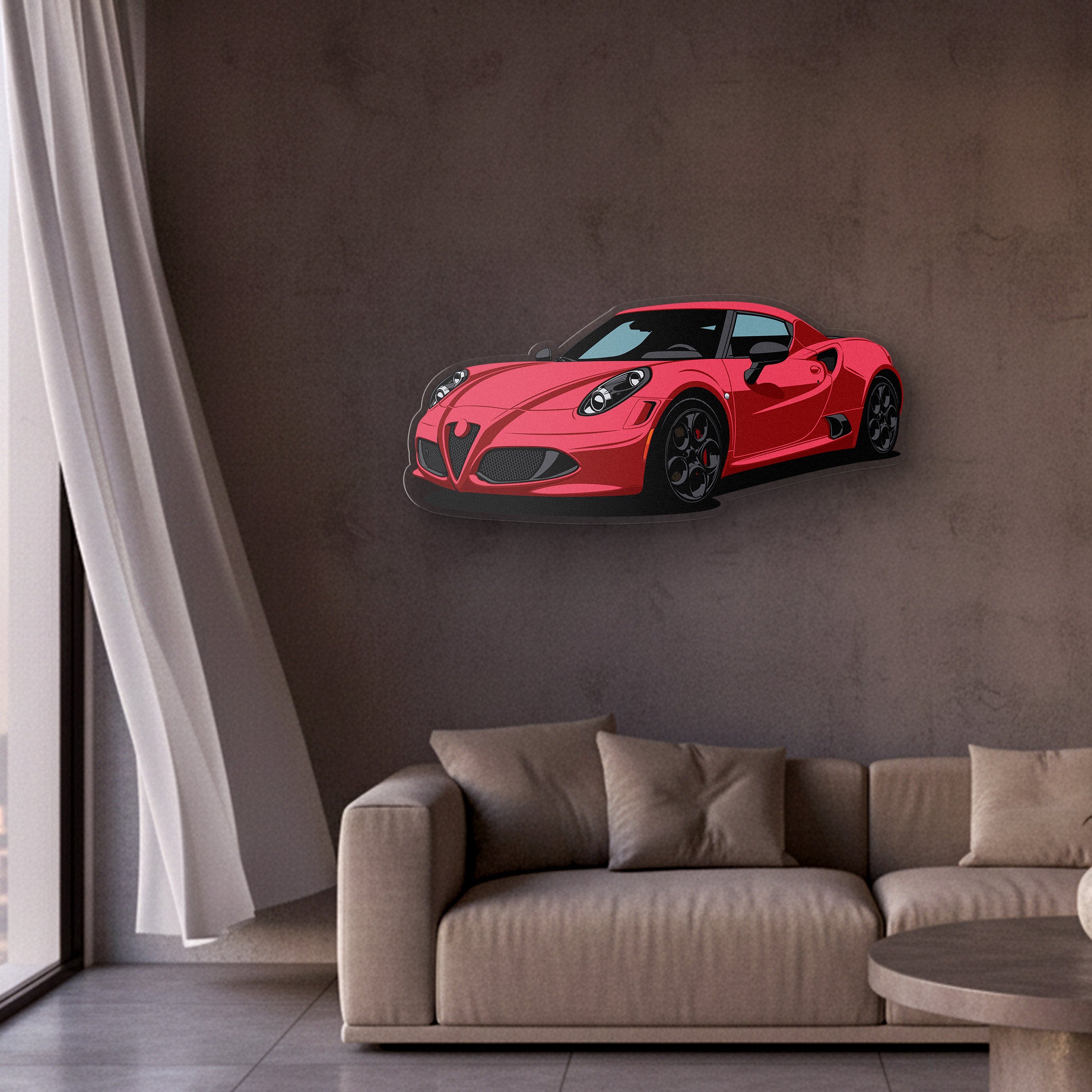 4C 2016 Front Angle Acrylic Print