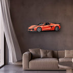 Corvette C8 Z06 Front Angle Acrylic Print