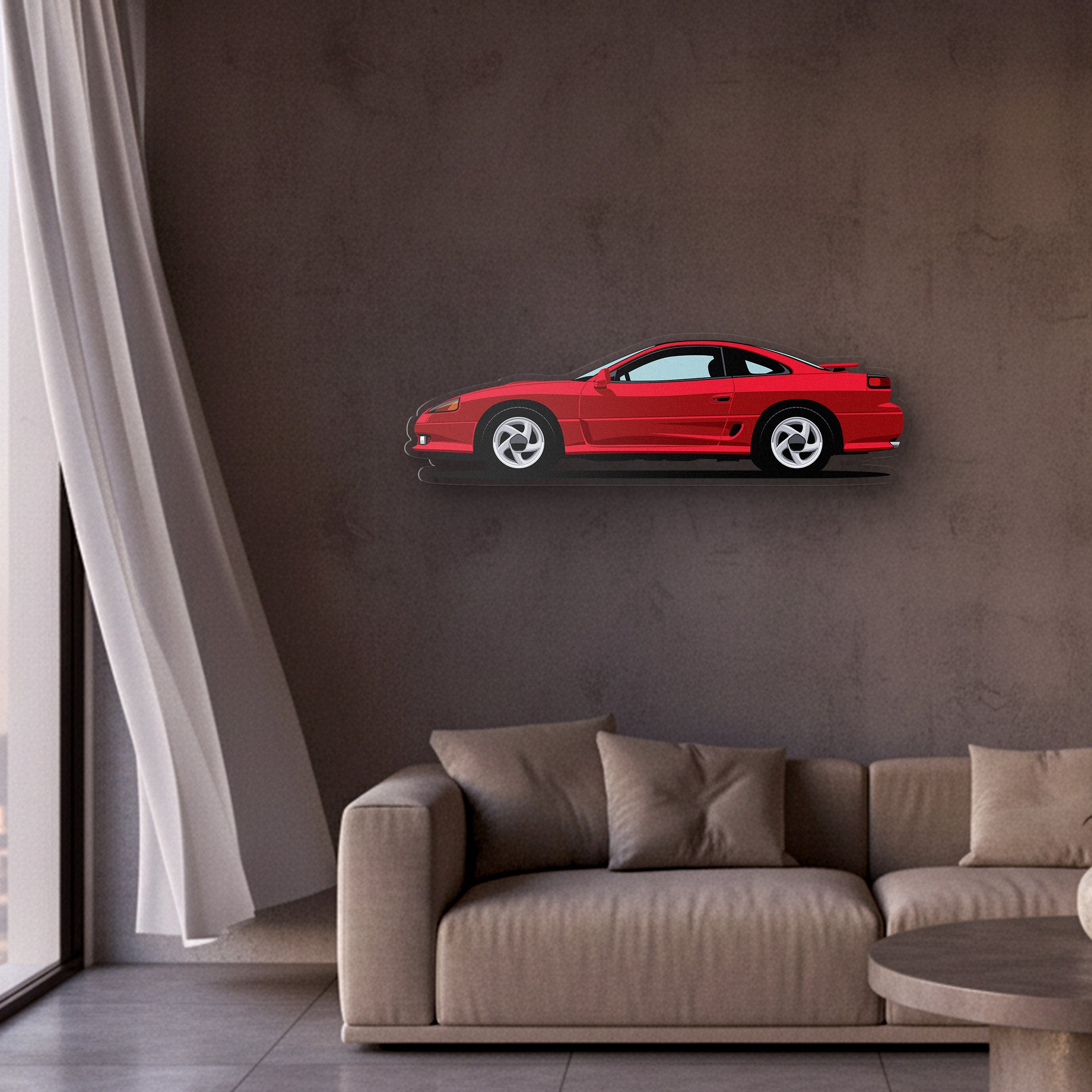 Stealth Twin Turbo Acrylic Print