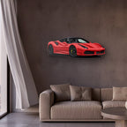 488 GTB Front Angle Acrylic Print