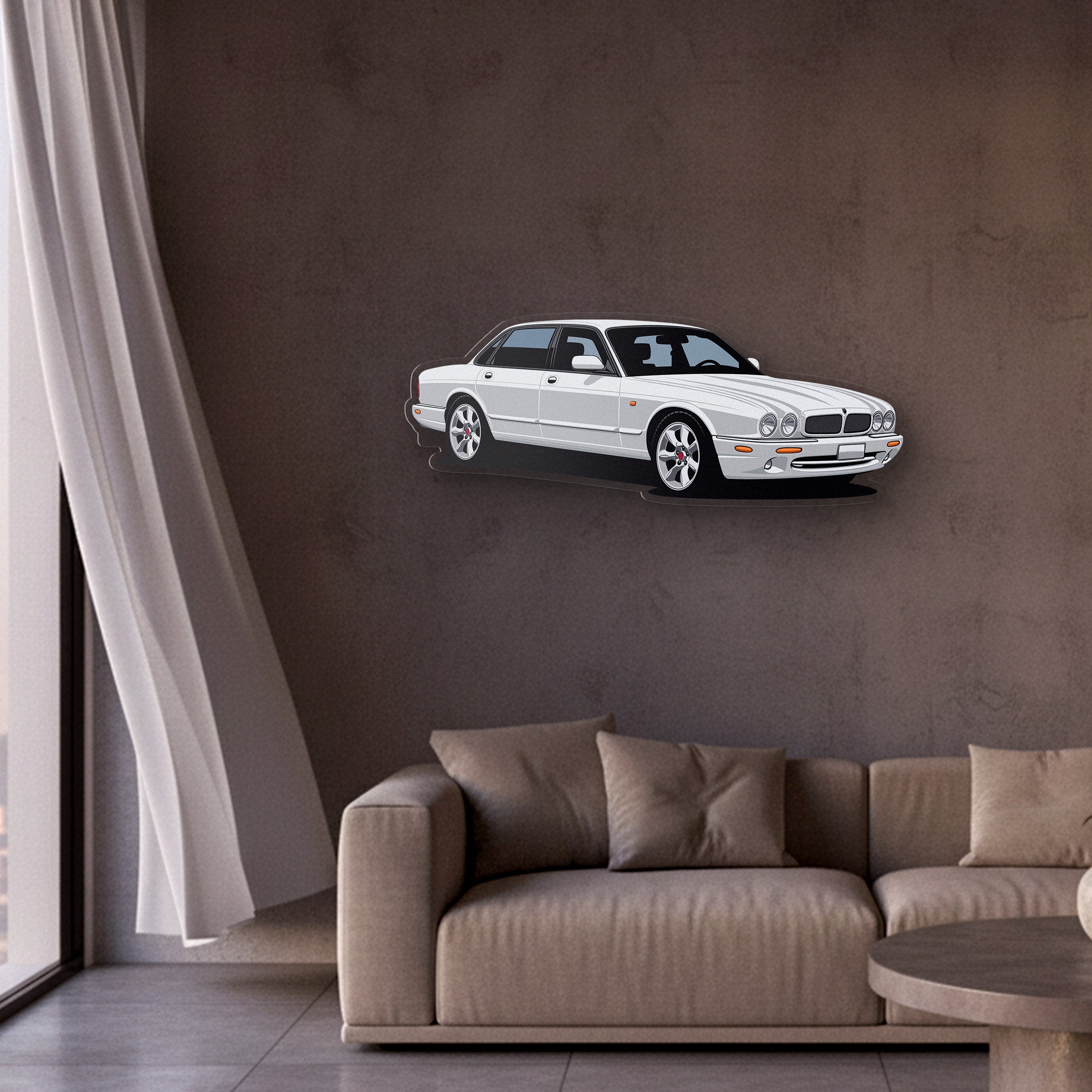 XJR Front Angle Acrylic Print