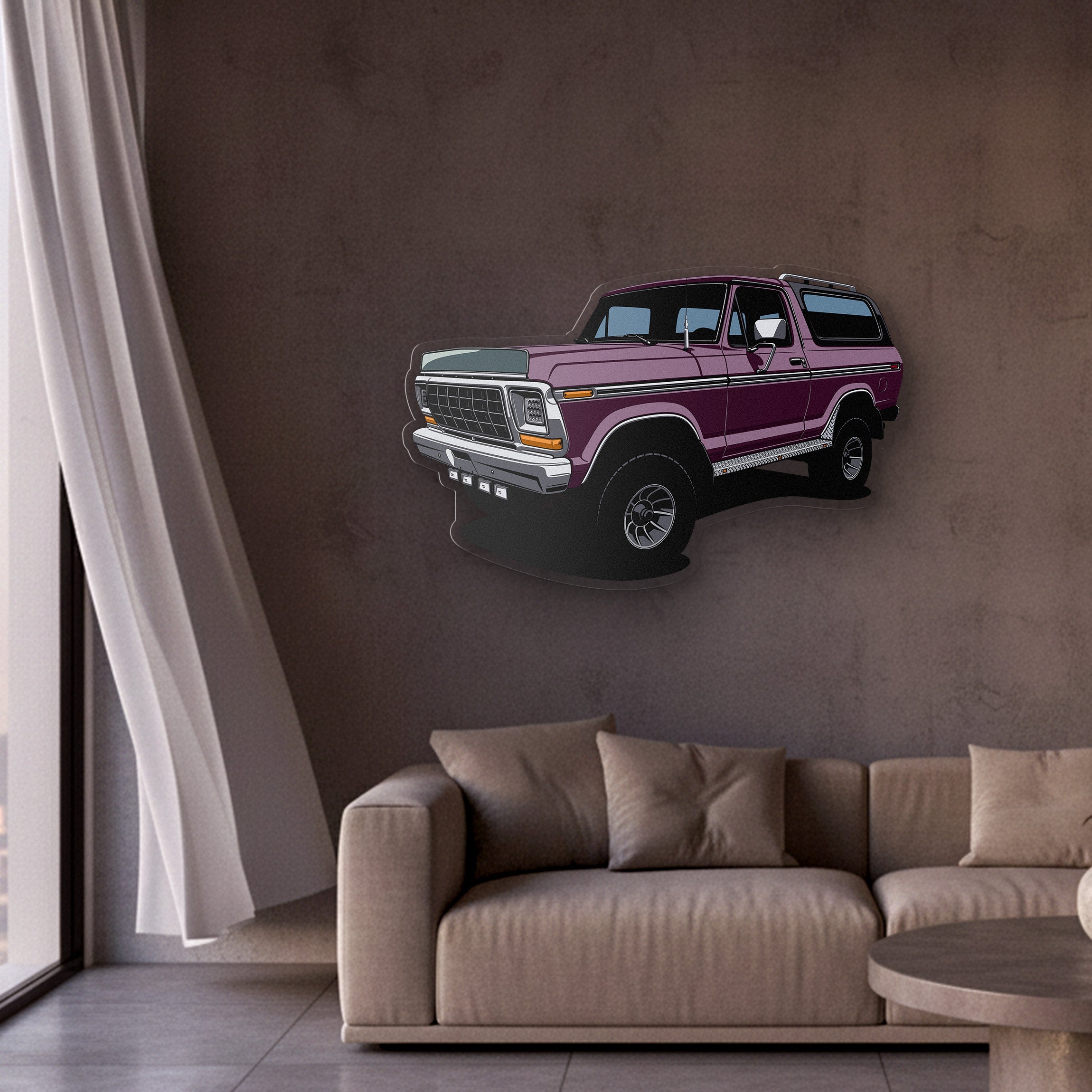 Bronco 1979 Front Angle Acrylic Print