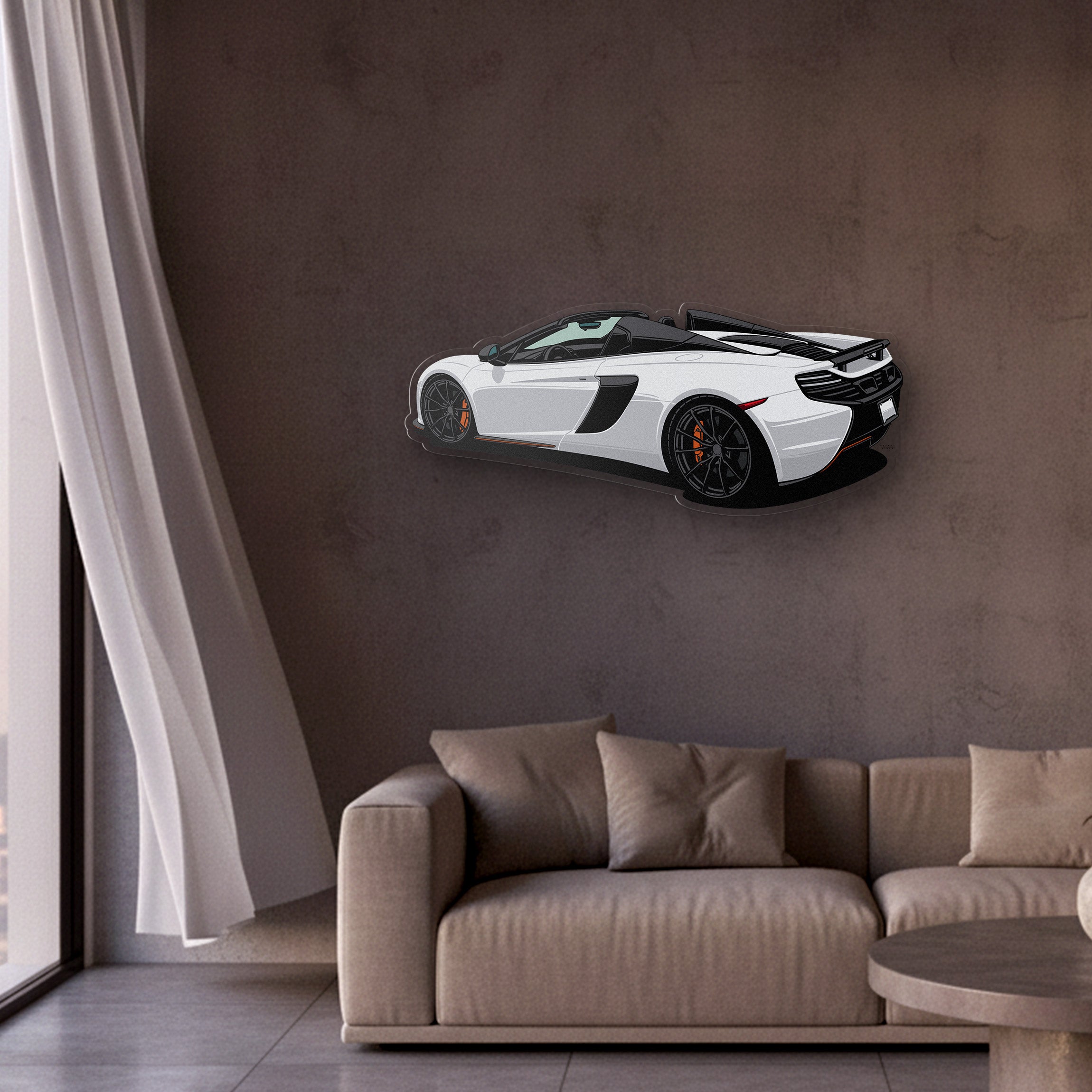 650S Back Angle Acrylic Print