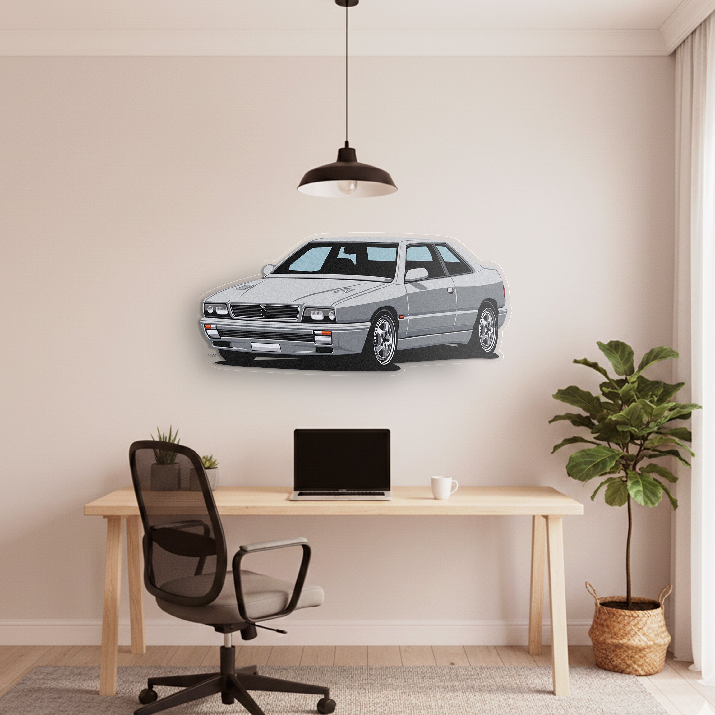 Ghibli Cup Front Angle Acrylic Print