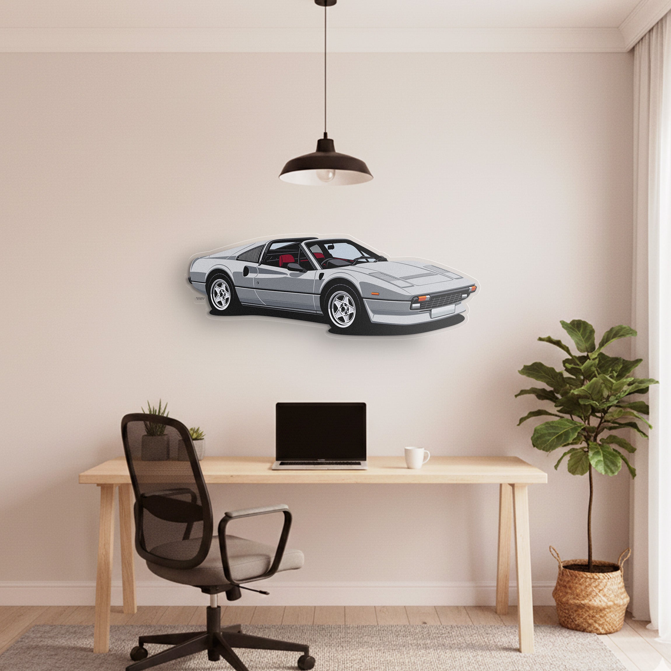 308 GTS Front Angle Acrylic Print