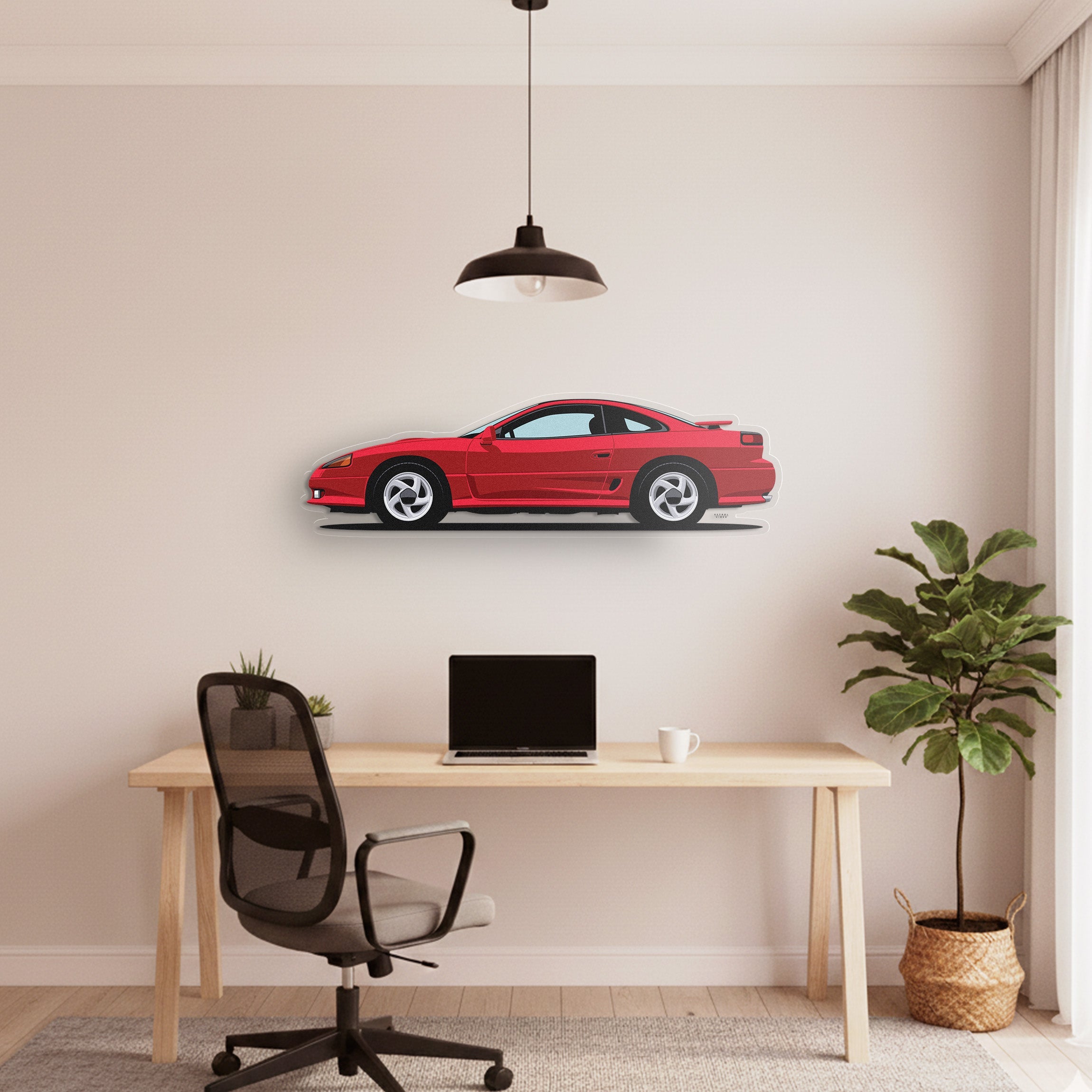 Stealth Twin Turbo Acrylic Print