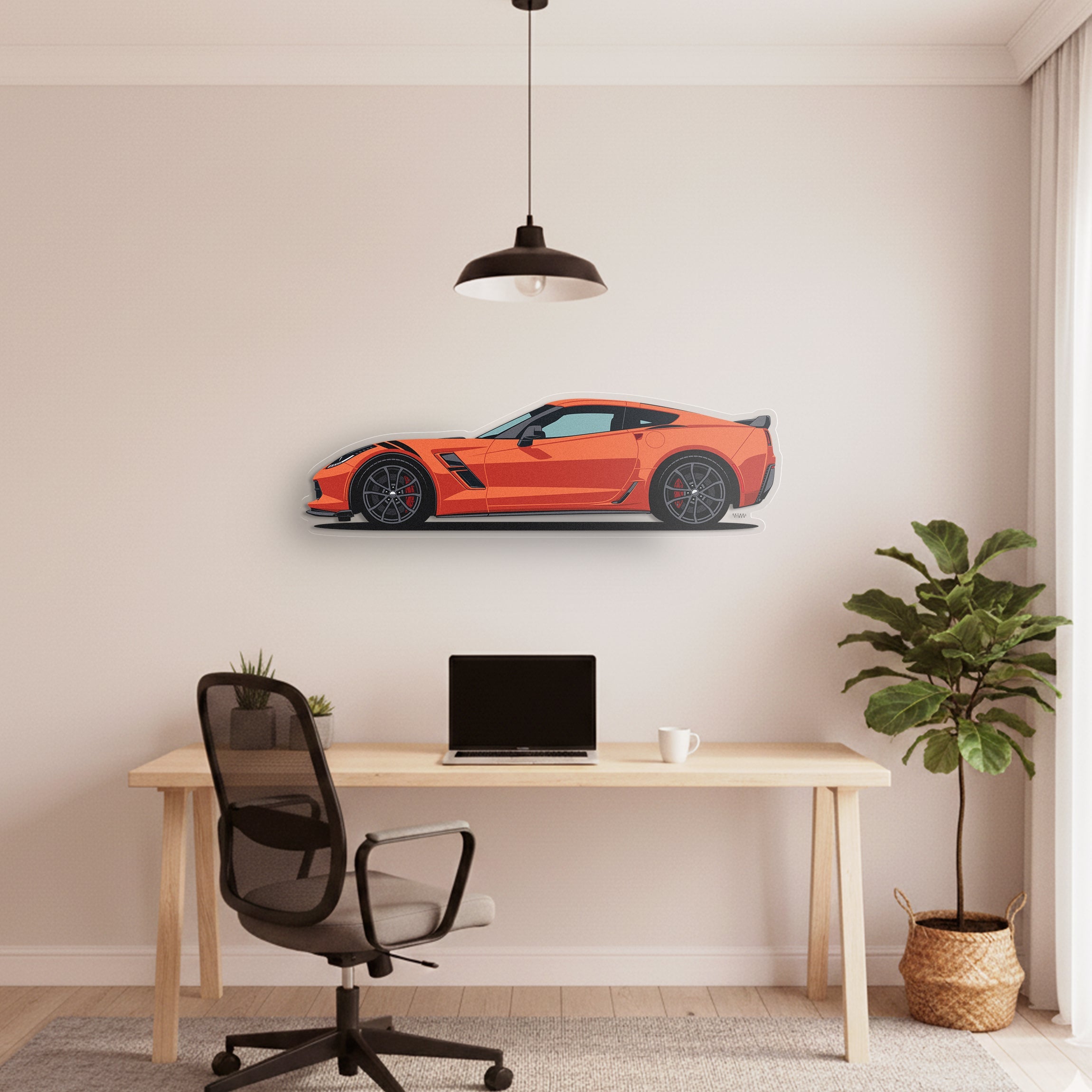 Corvette C7 Grand Sport Acrylic Print