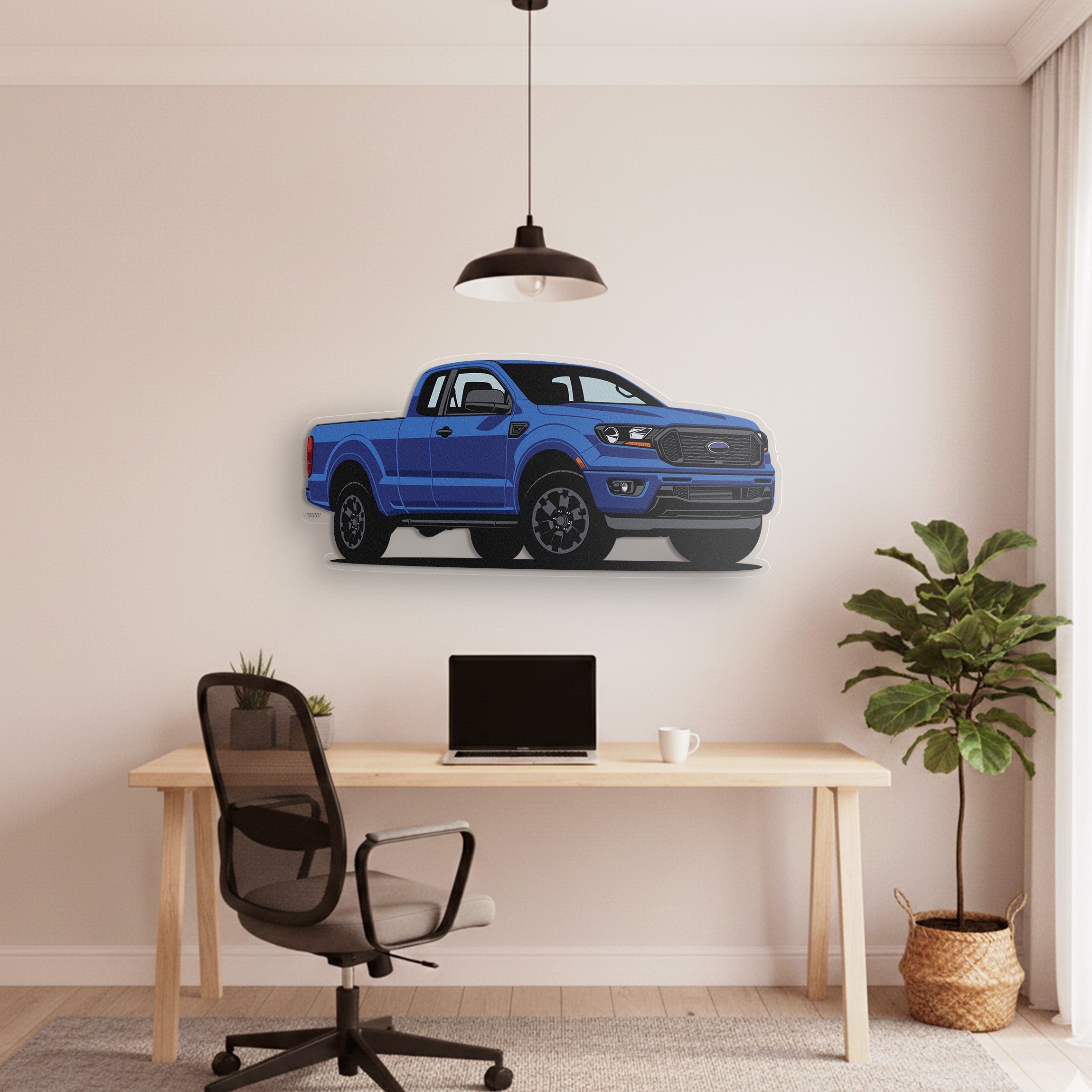 Ranger 2021 Front Angle Acrylic Print