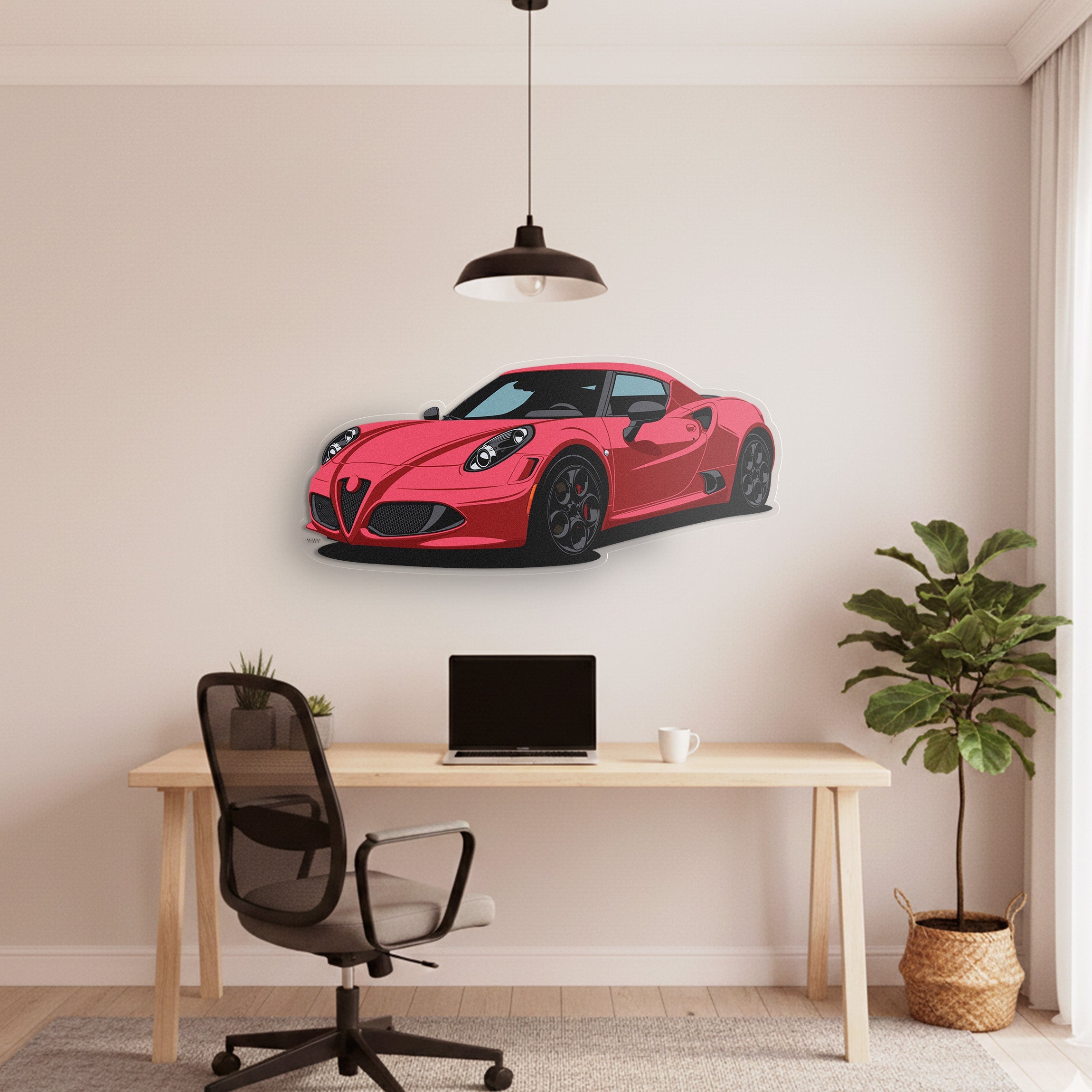 4C 2016 Front Angle Acrylic Print