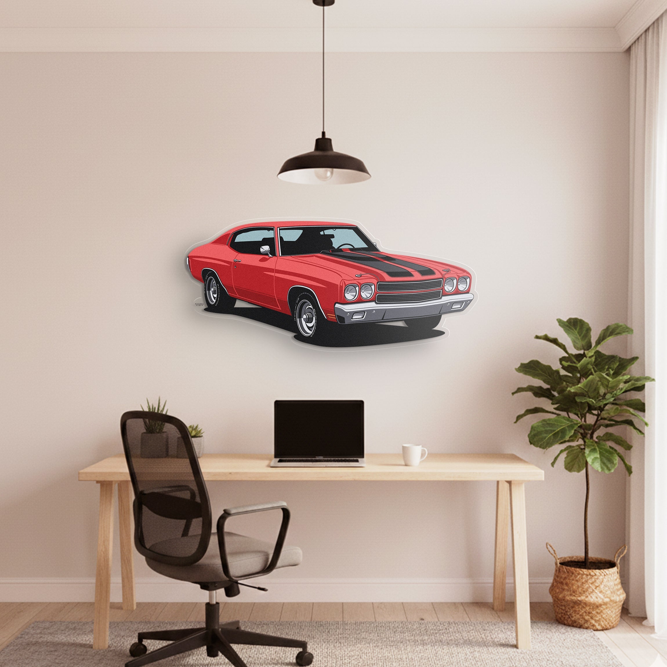 Chevelle SS 1970 Front Angle Acrylic Print
