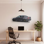 C350 W203 Back Angle Acrylic Print