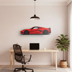 Corvette Stingray C8 Acrylic Print