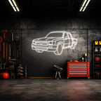 Hilux Angle 1990 Neon Silhouette