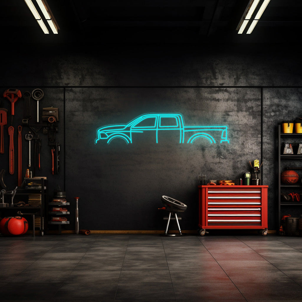 RAM 1500 2010 Neon Silhouette