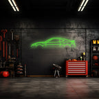 GT86 2014 Neon Silhouette